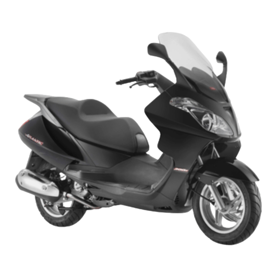APRILIA ATLANTIC 300 i.e. Manual De Instrucciones