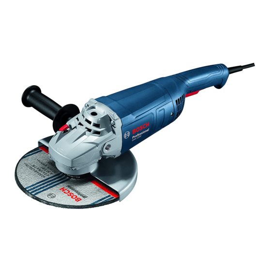 Bosch GWS Professional 2200-180 H Manuales