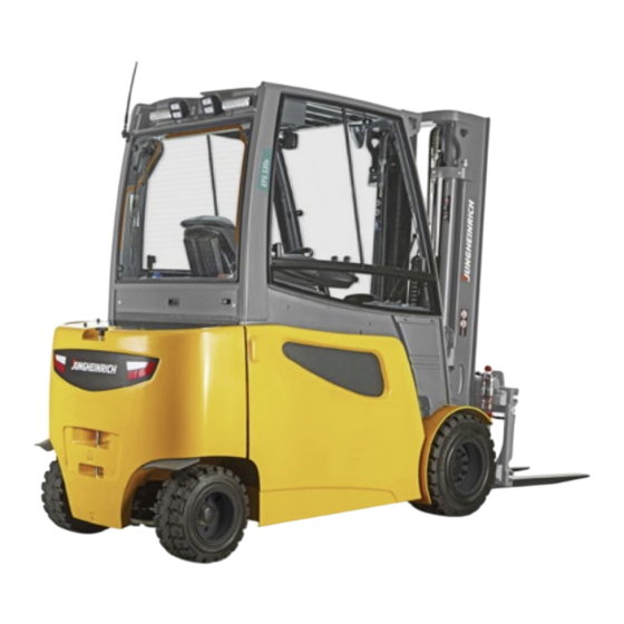 Jungheinrich EFG 425k Instrucciones De Uso