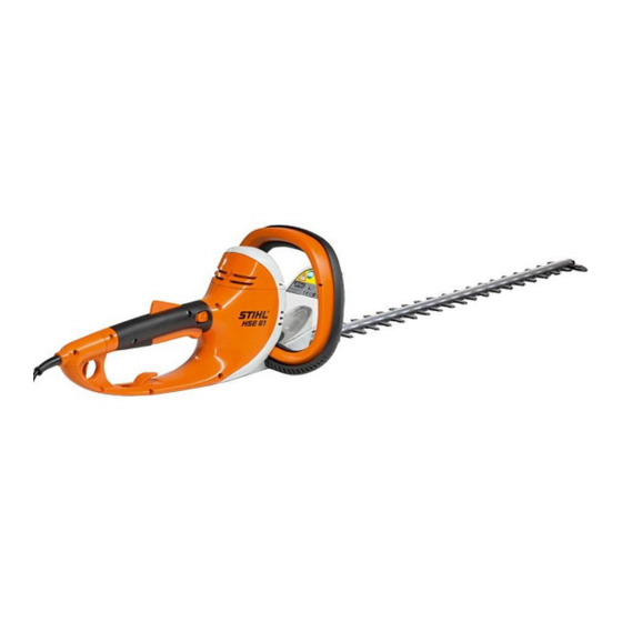 Stihl HSE 61 Manual De Instrucciones