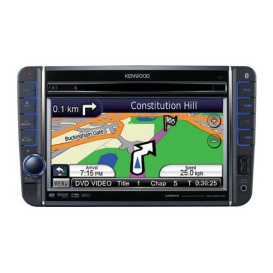 Kenwood DNX520VBT Manual De Instrucciones