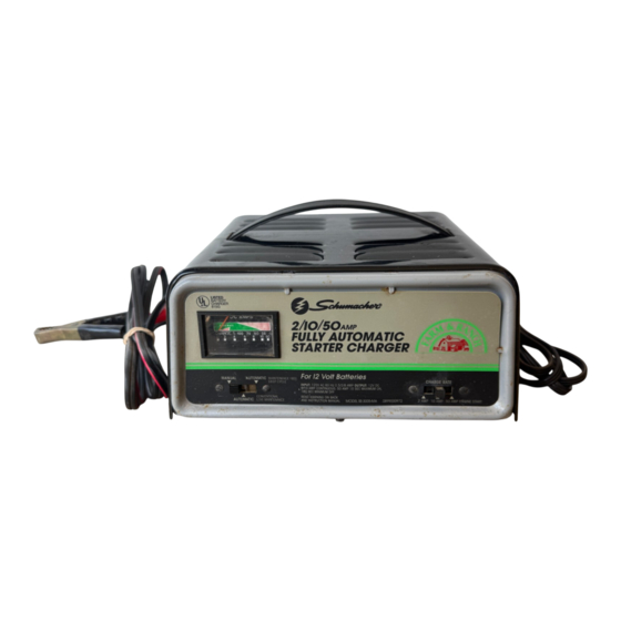 Schumacher Electric SE-3005 Manual De Instrucciones
