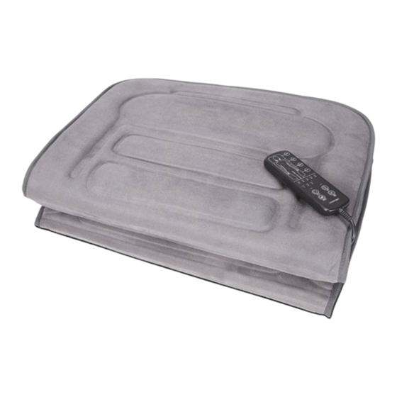 Lanaform Massage Mattress Manual Del Usuario