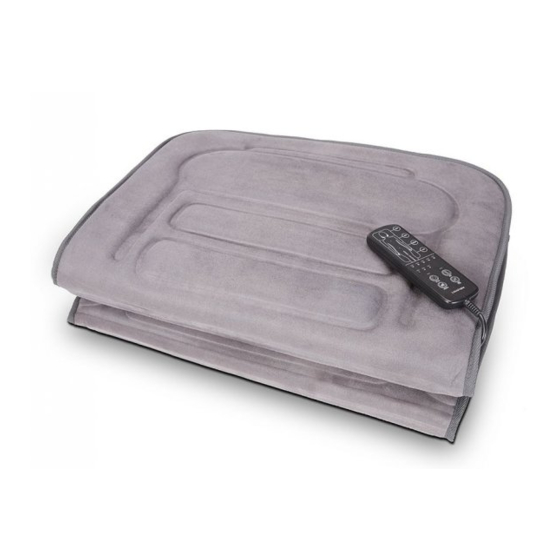 Lanaform Massage Mattress Manual Del Usuario