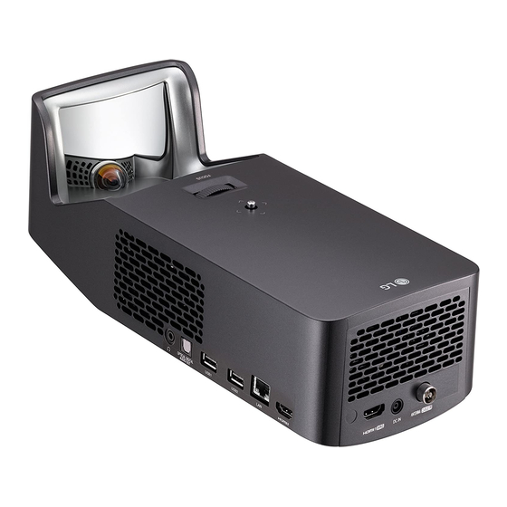 LG PF1000UW Guía De Usuario Rápida