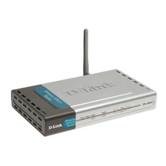 D-Link DSL-G684T Guía Rápida De Instalación