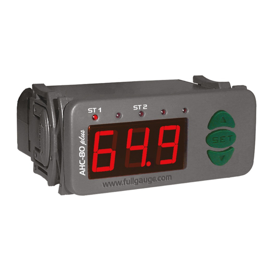 Full Gauge Controls AHC-80 plus Manual Del Usuario