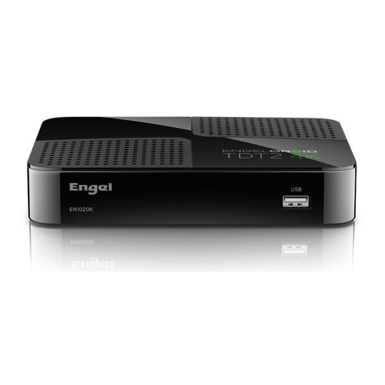 Engel ENGELDROID TDT2 4K EN1020K Manuales