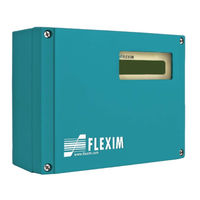 Flexim FLUXUS F501 Instrucción De Empleo