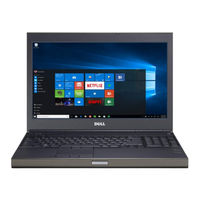 Dell Precision M4800 Manual Del Propietário