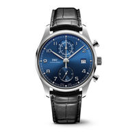 IWC Schaffhausen PORTUGIESER CHRONOGRAPH CLASSIC Instrucciones De Manejo