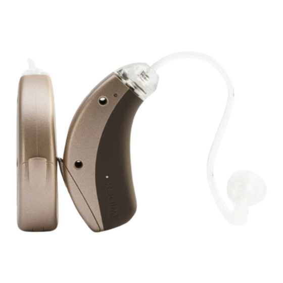 Widex mind 440 Serie Instrucciones De Uso