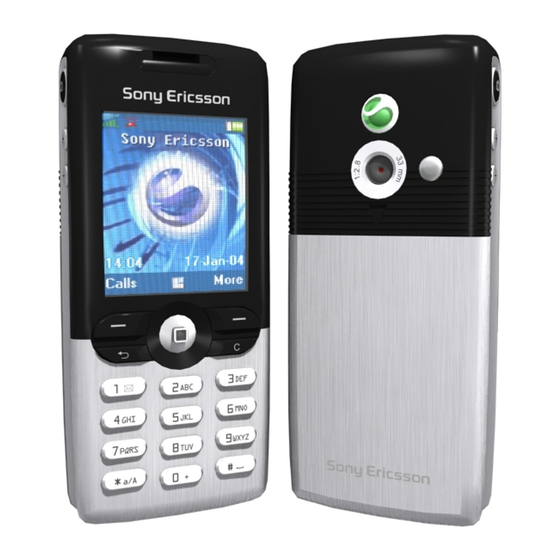 Sony Ericsson T610 Manual De Usuario