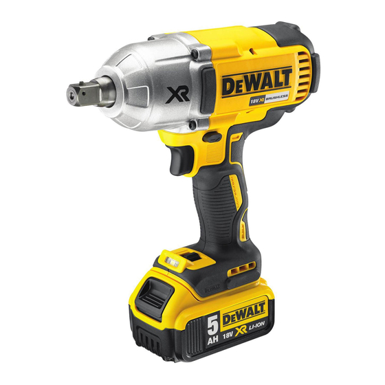 DeWalt DCF899H Manual De Instrucciones