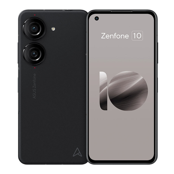 Asus Zenfone 10 Guia Del Usuario