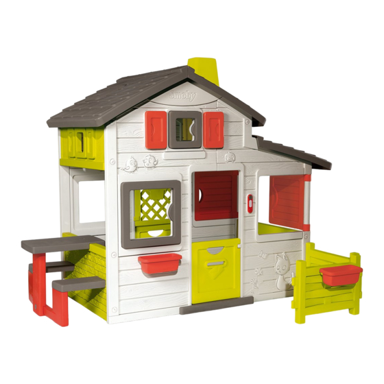 Smoby Friends House Instrucciones De Montaje
