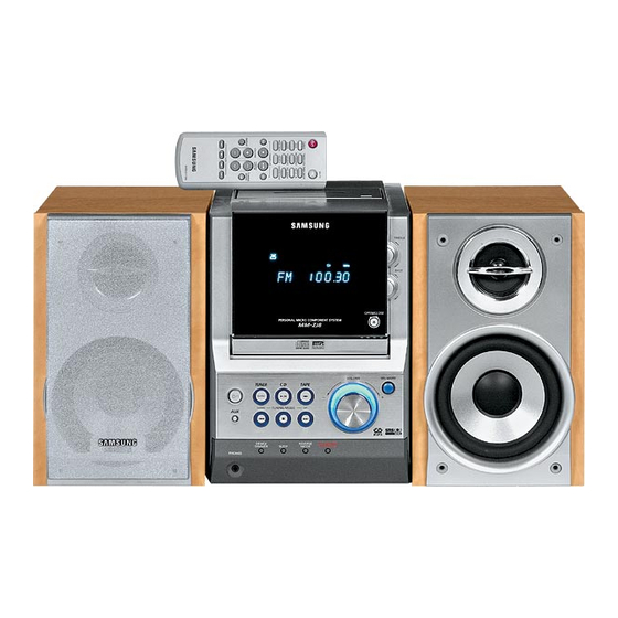 Samsung MM-ZJ8 Manual De Instrucciones