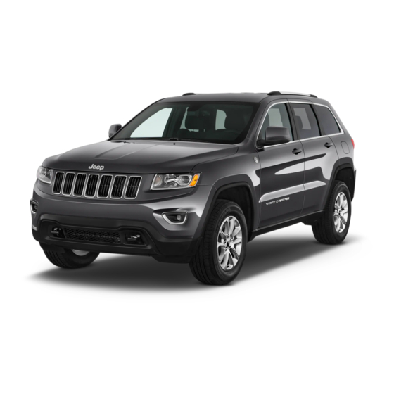 Jeep Grand Cherokee 2016 Manual Del Propietário