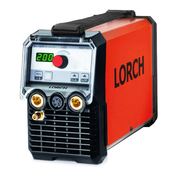 LORCH MicorTIG 200 DC BasicPlus Manual De Instrucciones