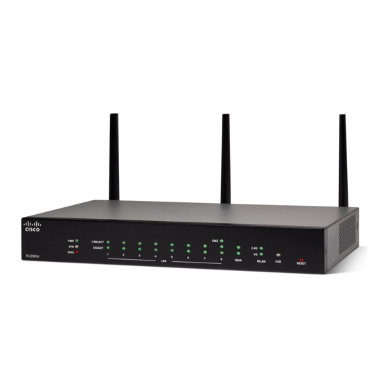 Cisco RV260W Guia De Inicio Rapido
