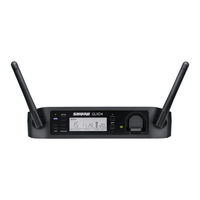 Shure GLXD4 Manual De Instrucciones
