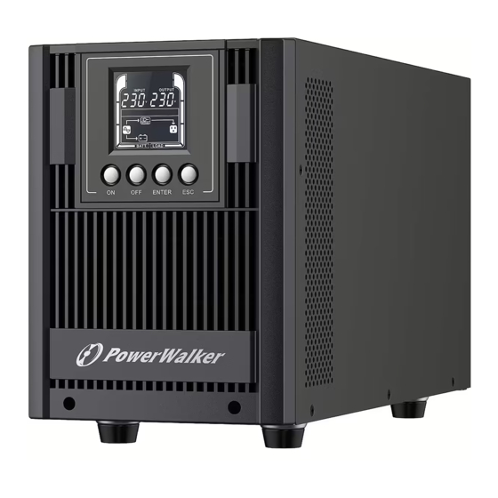 PowerWalker VFI 1000 Guía Rápida