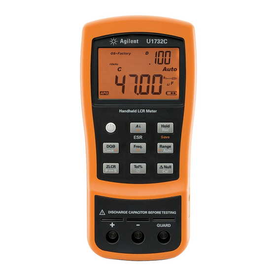 Keysight U1731C Guia Del Usuario