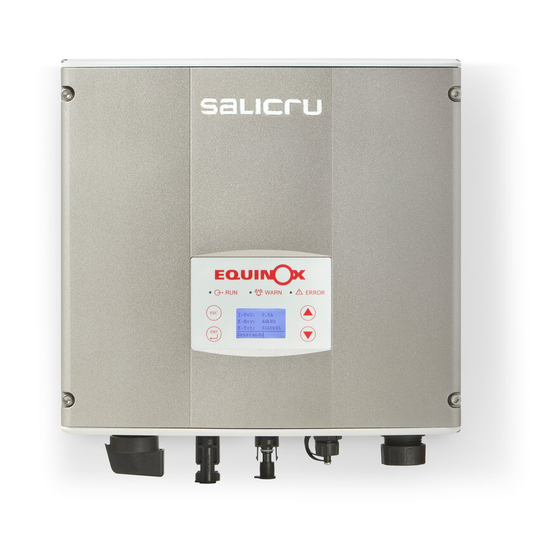 Salicru Equinox EQX 2000-1S Manuales