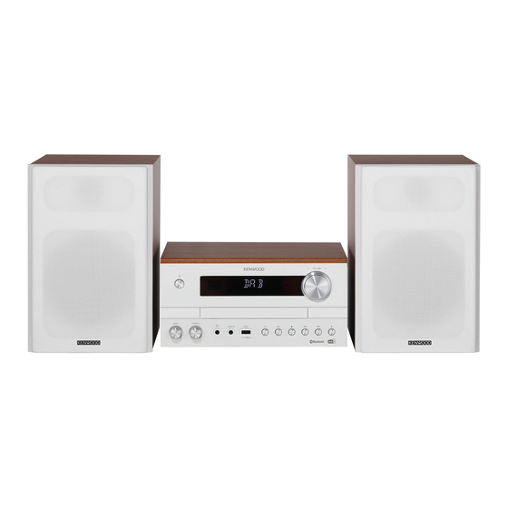 Kenwood M-820DAB-W Manual De Instrucciones