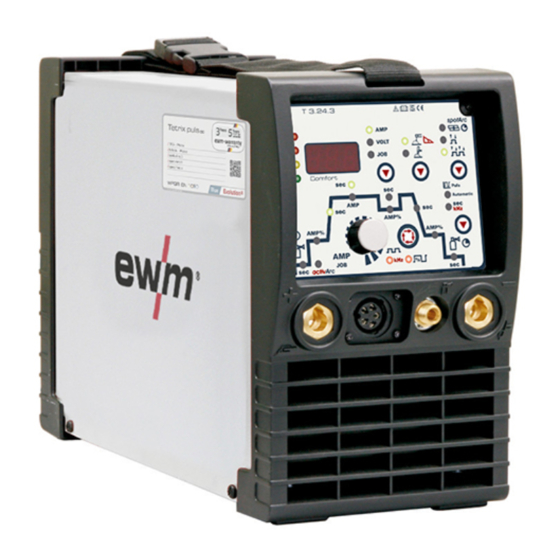 EWM Tetrix 200 MV Comfort puls 5P TG Manual De Instrucciones