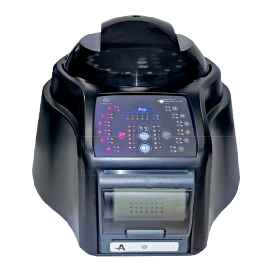 Terragene Bionova IC10/20FR Manual Del Usuario