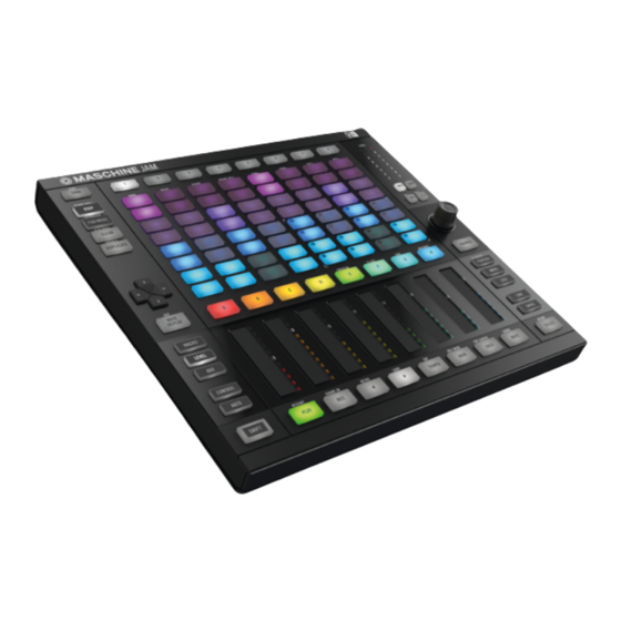 Native Instruments MASCHINE JAM Guía De Usuario