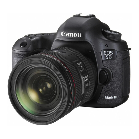 Canon EOS 5D Mark III Manuales