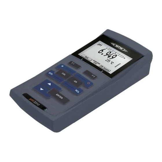 Xylem WTW pH 3310 Manual Del Usuario