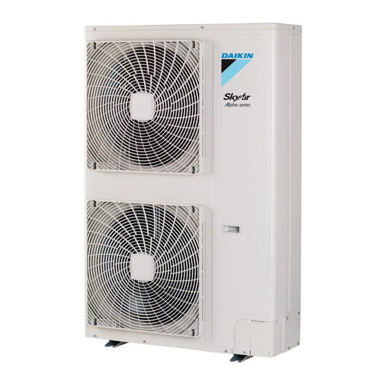 Daikin Sky Air Alpha serie Guía De Referencia Del Instalador