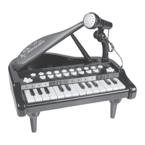Bontempi Toy Band Star Manual De Instrucciones