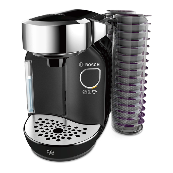 Bosch TASSIMO CADDY TAS 70 Serie Instrucciones De Uso
