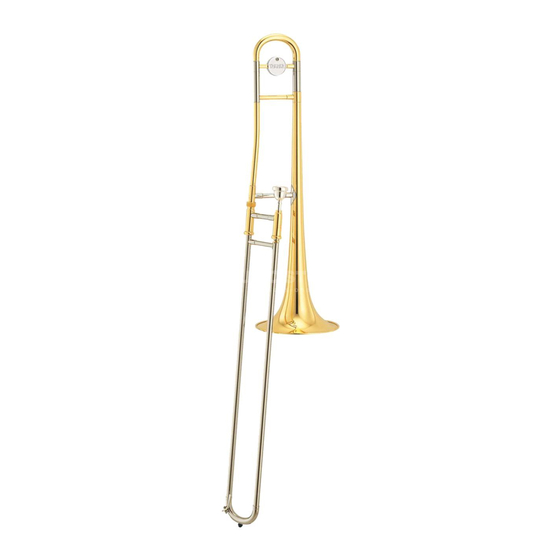 Yamaha Trombone Manual De Instrucciones