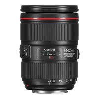 Canon EF 16-35 mm f/4L IS USM Manual De Instrucciones