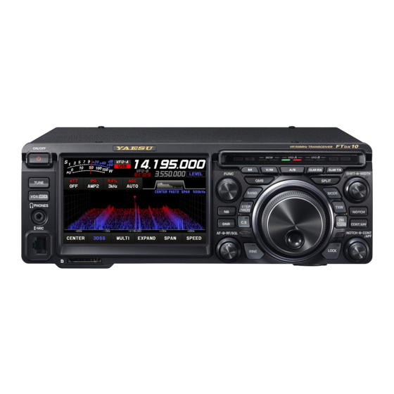 Yaesu FTDX10 Manual De Instrucciones