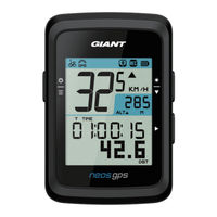 Giant NeosGPS Manual De Funcionamiento