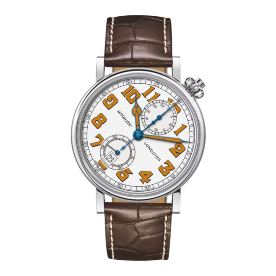 Longines CRONOGRAFO. L788 Manual De Instrucciones