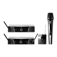 AKG WMS 40 DUAL Modo De Empleo