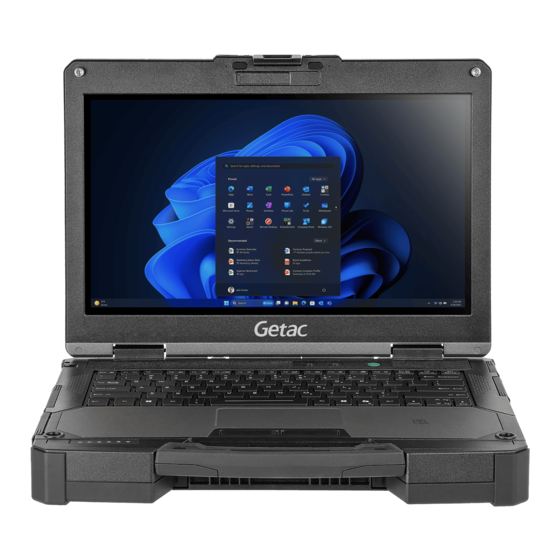 Getac B360 Manual De Usuario