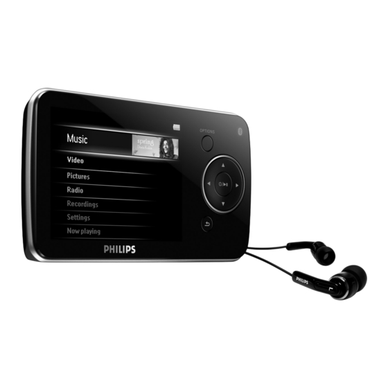 Philips GoGear SA5295BT Guía De Configuración Rápida