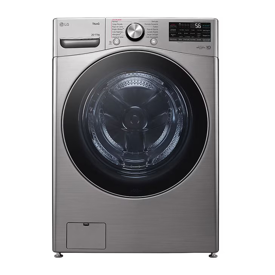 LG WD22 V2S6BR Serie Manuales