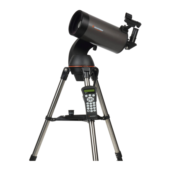 Celestron NEXSTAR 127 SLT Manuales