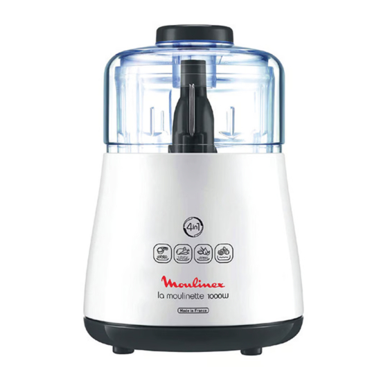 Moulinex LA MOULINETTE Manual De Instrucciones