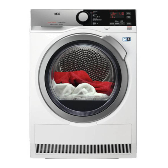 AEG T8DEE862 Manual De Instrucciones