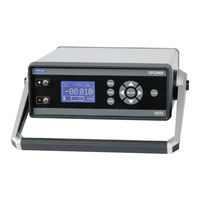 WIKA Mensor CPC2000 Manual De Instrucciones